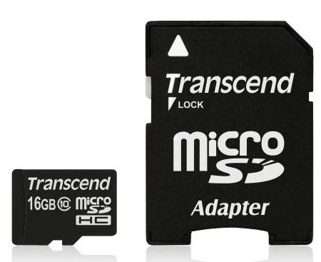 Levně Transcend paměťová karta Ts16gusdhc10 Micro Sdhc karta