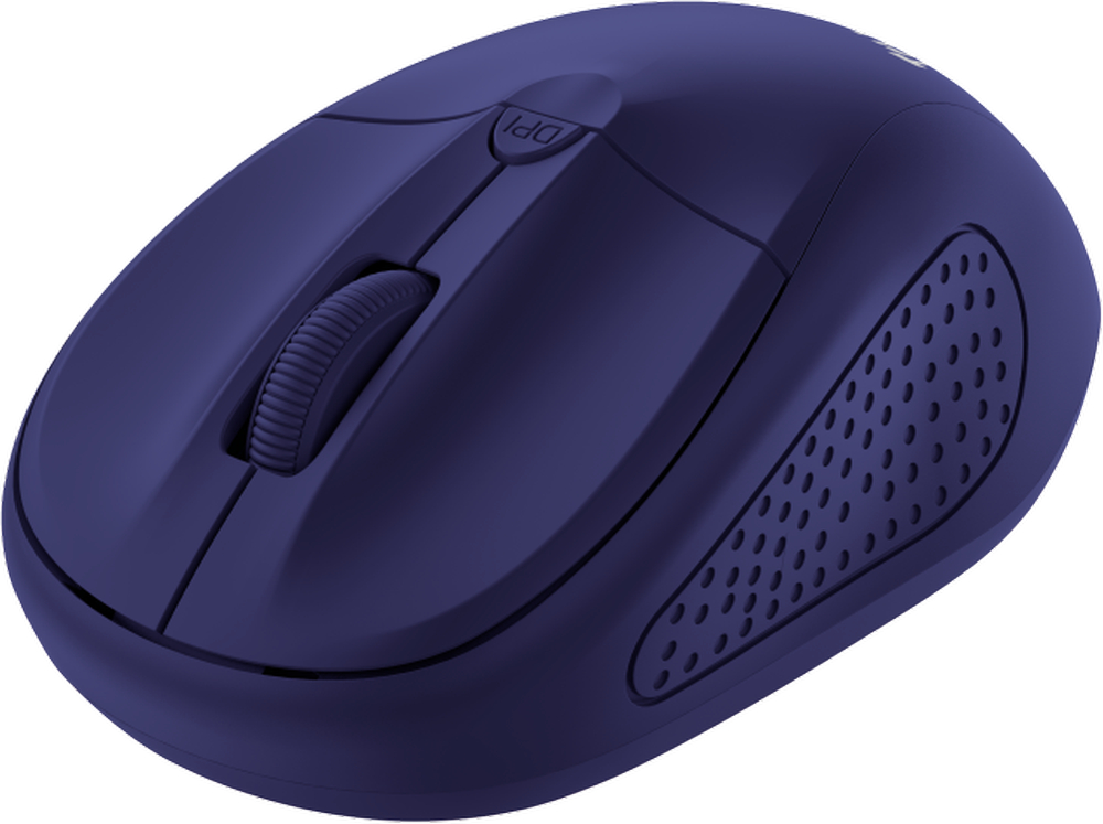 Levně Trust Primo myš Wireless Mouse Matt Blue