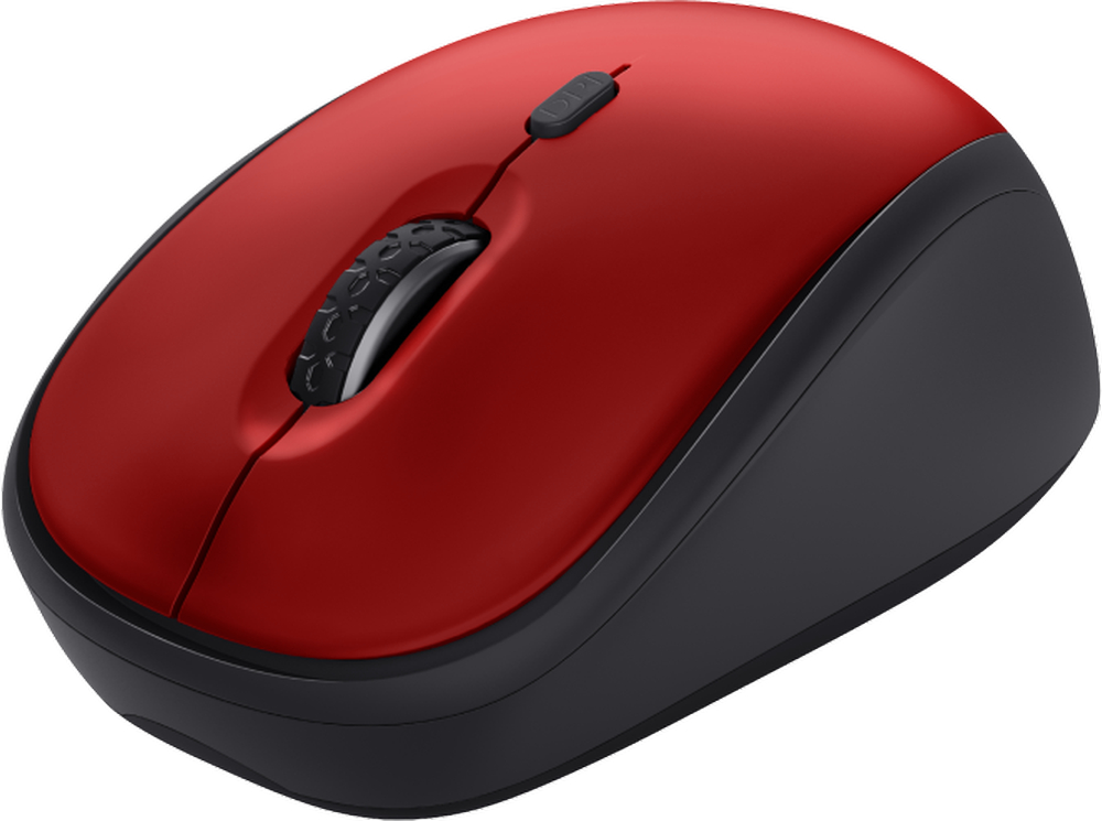 Levně Trust myš Yvi+ Wireless Mouse Eco Red