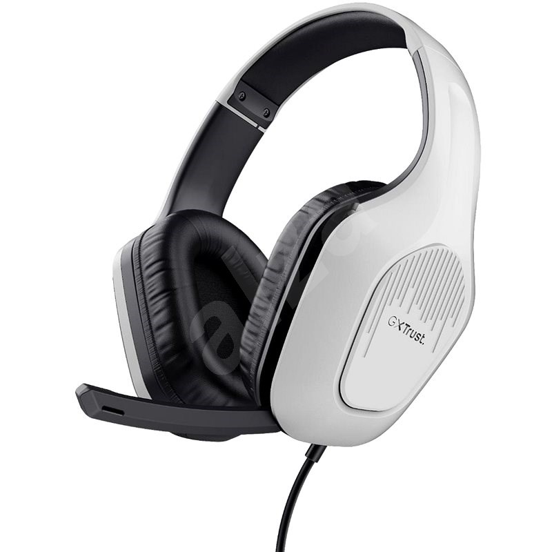 Levně Trust Gxt415w Zirox Headset – White