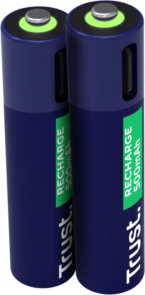 Nabíjecí baterie Trust USB-C Rechargeable Batteries 2P - AAA