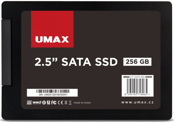 UMAX 2.5" SATA SSD 256GB (UMM250008)
