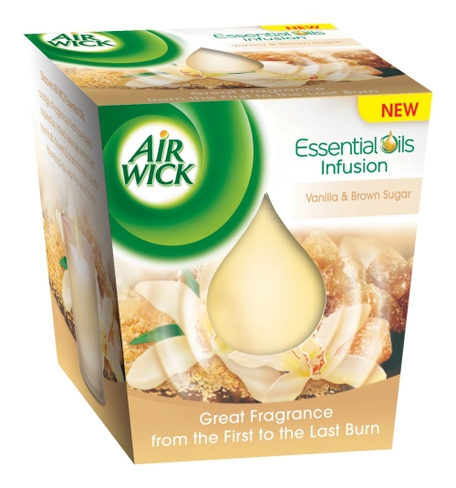 Levně Uni Airwick vonná svíčka Essential Oil In cukroví