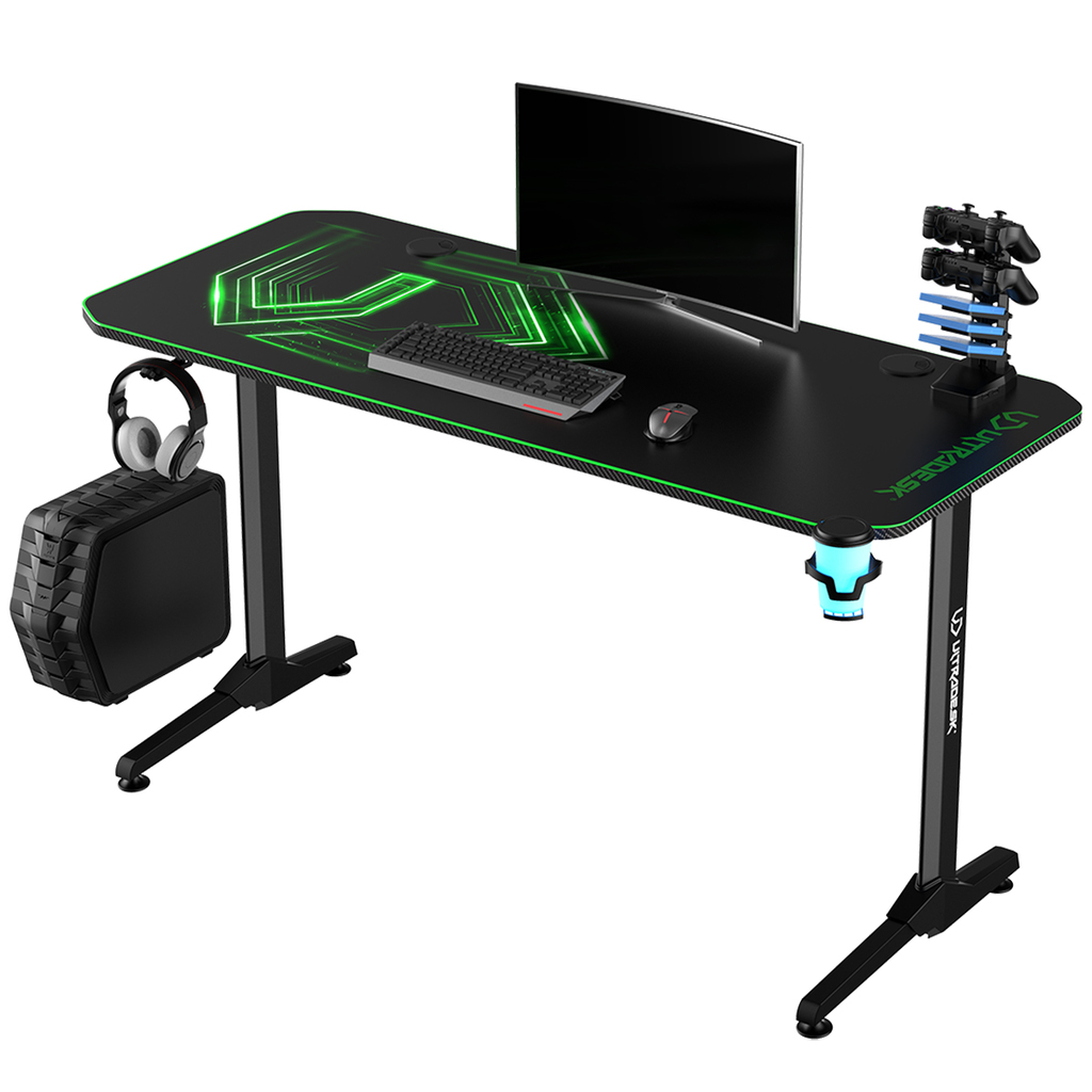 Ultradesk Herní stůl FRAG GREEN