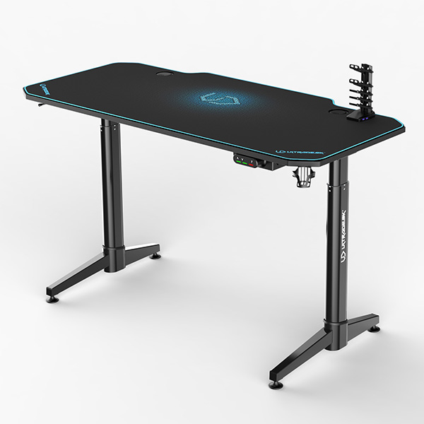 Levně Ultradesk herní židle Herní stůl Level Blue
