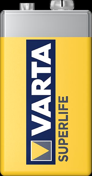 Levně Varta baterie Superlife 1 9V foil 2022101301