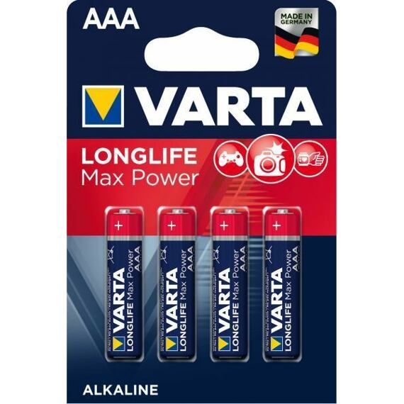 Varta Longlife Max Power AAA Bli 4
