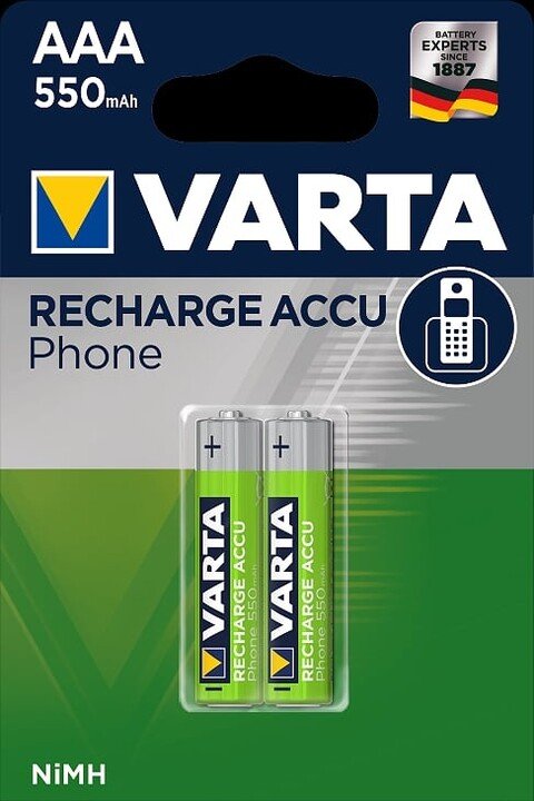 Varta Recharge Phone 2 AAA 550 mAh