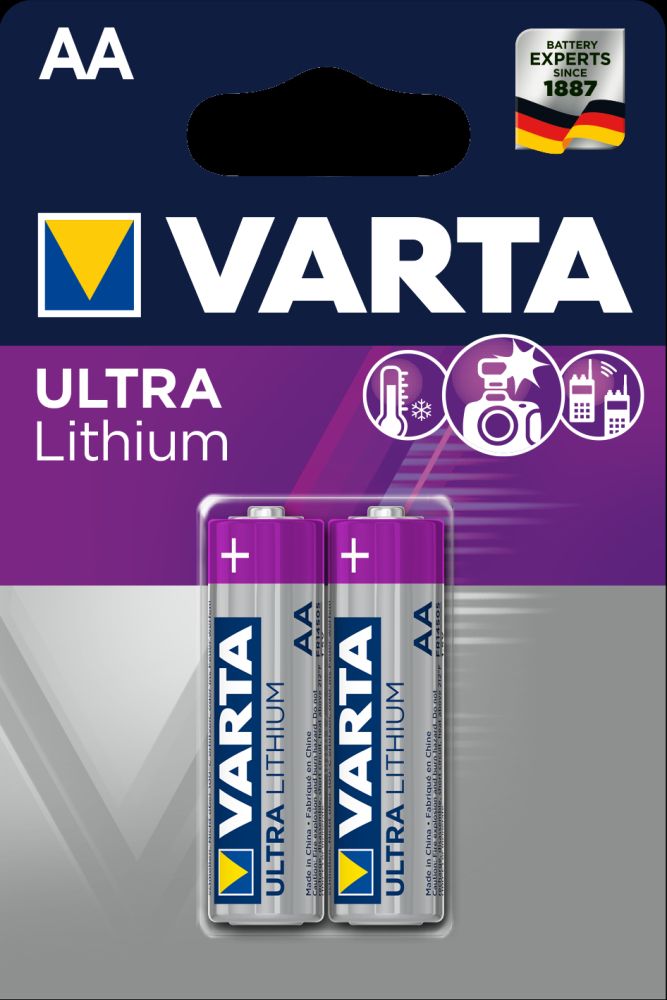 VARTA Ultra Lithium 2 AA 6106301402