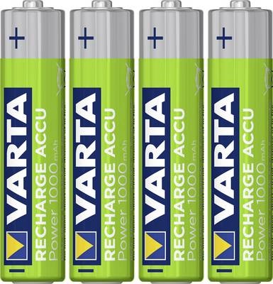 Varta mikrotužková baterie Aaa Recharge Power 4 Aaa 1000 mAh R2u