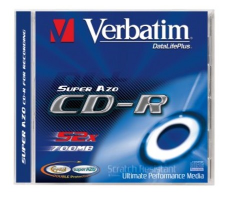 VERBATIM CD-R(10-Pack Jewel) - 43327