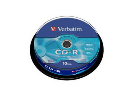 VERBATIM 43437 CD-R(10-Pack Spindle)