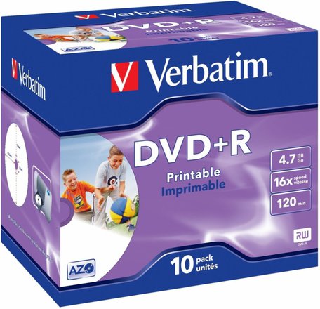 VERBATIM 43498 DVD+R(10-Pack Spindle)