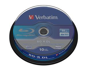 Verbatim datový nosič Bd-r Blu-ray/6x 10ks spindl