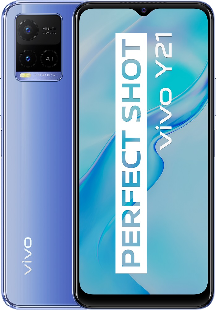 Levně Vivo smartphone Y21 4Gb/64gb Metallic Blue