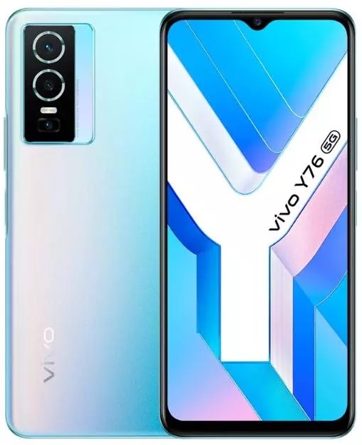 Levně Vivo smartphone Y76 5G Cosmic Aurora