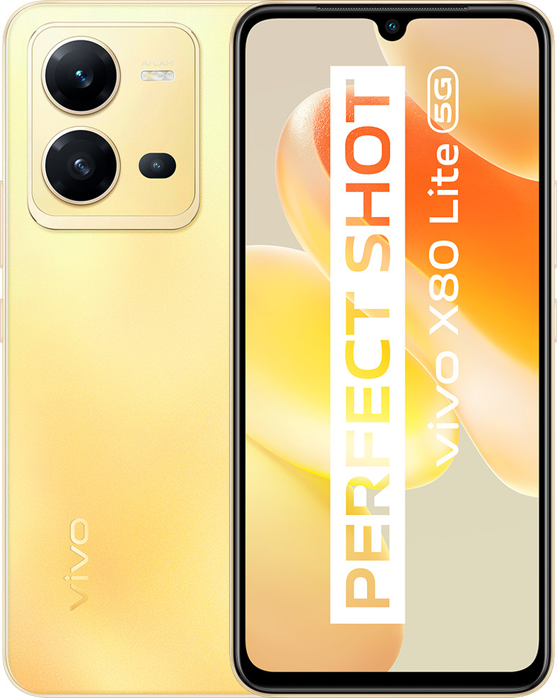 Levně Vivo smartphone X80 Lite Sunrise Gold