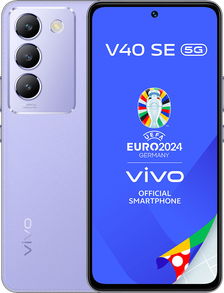 Levně Vivo smartphone V40se 5G 8Gb/256gb Leather Purple