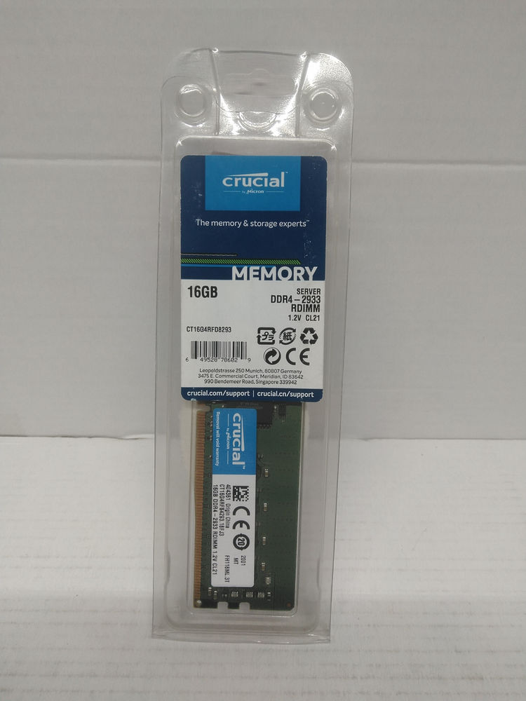 Crucial Rcisct16g4rfd8293 Ddr4-roz-9218