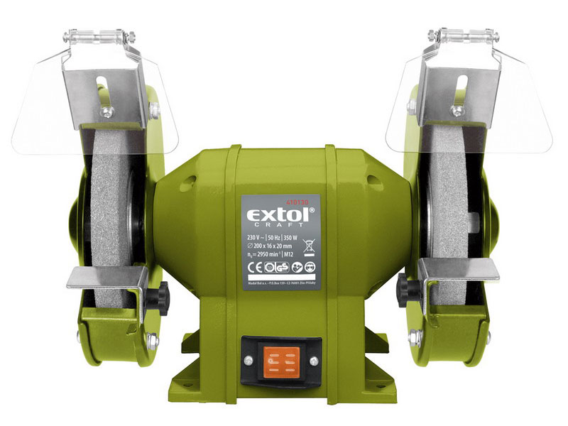 EXTOL CRAFT 410130 bruska stolní dvoukotoučová, 350W