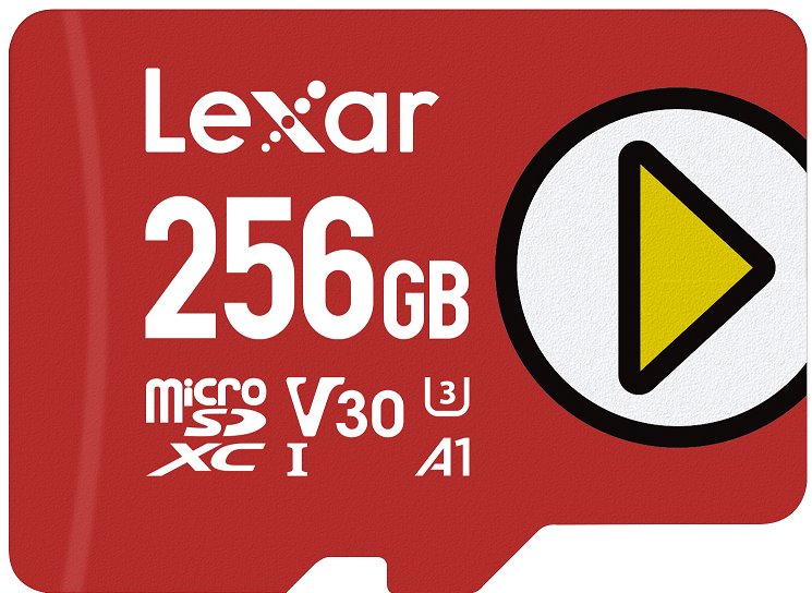 Lexar paměťová karta paměťová karta 256Gb Play microSDX