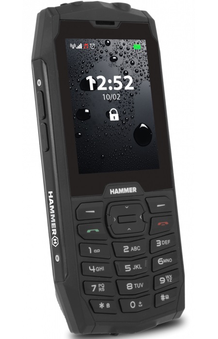 myPhone Hammer 4 černý + DOPRAVA ZDARMA