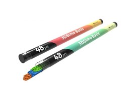 3DSimo - Filament Basic PCL315m zelená, modrá. hnědá