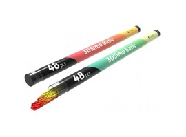 3DSimo - Filament Basic PCL115m žlutá, oranžová, červená