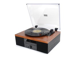 AKAI ATT-14BT dřevěný gramofon s BT