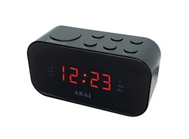 Radiobudík AKAI, ACR-3088, 0,6" LED displej, budík, AM/FM