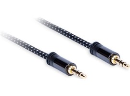 AQ Premium PA40007, kabel 3,5 mm Jack (M) - 3,5 mm Jack (M), délka 0,75 m, xpa40007