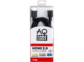 AQ BVH010 - HDMI 2.0 kabel 4K/UHD - 1,0 m