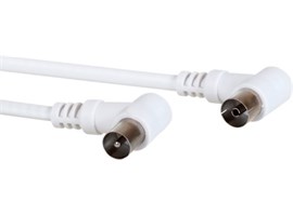 AQ KVB030 - anténní kabel M-F 3,0 m, úhlový konektor