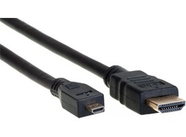 AQ KVC015 - kabel Micro HDMI - HDMI 1,5 m