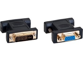 AQ KV105 - adaptér DVI M - VGA ( D-sub ) F