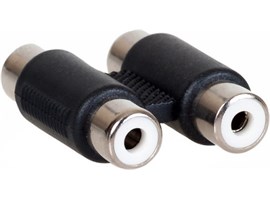 AQ KA407 - spojka 2x RCA F - 2x RCA F