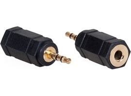 AQ KA408 - redukce stereo 3,5 mm Jack F - 2,5 mm Jack M