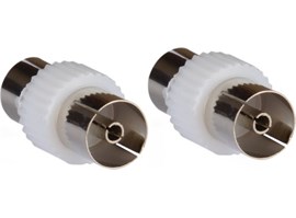 AQ KV313 - adaptér anténních konektorů samice - samice