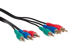 AQ KVY030 - kabel YUV 3 x RCA - 3 x RCA 3,0 m