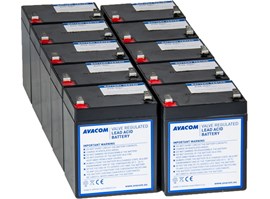 AVACOM bateriový kit pro renovaci RBC143 (10ks baterií) (AVACOM AVA-RBC143-KIT)