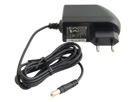 Napájecí adaptér univerzální 24V 1A 24W konektor 5,5mm x 2,1mm plus pól uprostřed