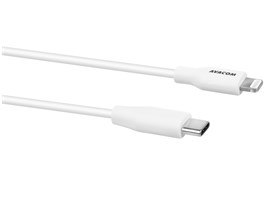 AVACOM MFIC-40W kabel USB-C - Lightning, MFi certifikace, 40cm, bílá