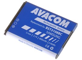 AVACOM GSSA-E900-S800A Li-Ion 3,7V 800mAh - neoriginální - Baterie do mobilu Samsung X200, E250 Li-Ion 3,7V 800mAh (náhrada AB463446BU)