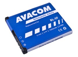 AVACOM GSNO-BL5F-S1000A Li-Ion 3,6V 1000mAh - neoriginální - Baterie do mobilu Nokia N95, E65, Li-Ion 3,6V 1000mAh (náhrada BL-5F)