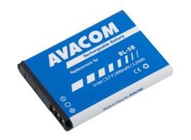 AVACOM GSNO-BL5B-S890 Li-Ion 3,7V 890mAh - neoriginální - Baterie do mobilu Nokia 3220, 6070, Li-Ion 3,7V 890mAh (náhrada BL-5B)