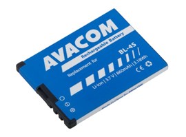 AVACOM GSNO-BL4S-S860 Li-Ion 3,7V 860mAh - neoriginální - Baterie do mobilu Nokia 3600 Slide, 2680 Li-Ion 3,7V 860mAh (náhrada BL-4S)