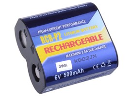 Nabíjecí fotobaterie CR-P2, DL223A Li-Fe 6V 500mAh 3Wh - AVACOM DICR-223-03B - neoriginální