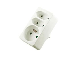 Emos P0025 ZASUVKA ROZBOČ. 2x+1x