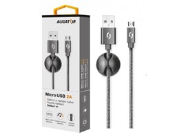 Datový kabel ALIGATOR PREMIUM 2A, lightning  (DATKP04)