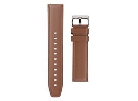 Aligator řemínek kožený 20mm, hnědý 20AW0013